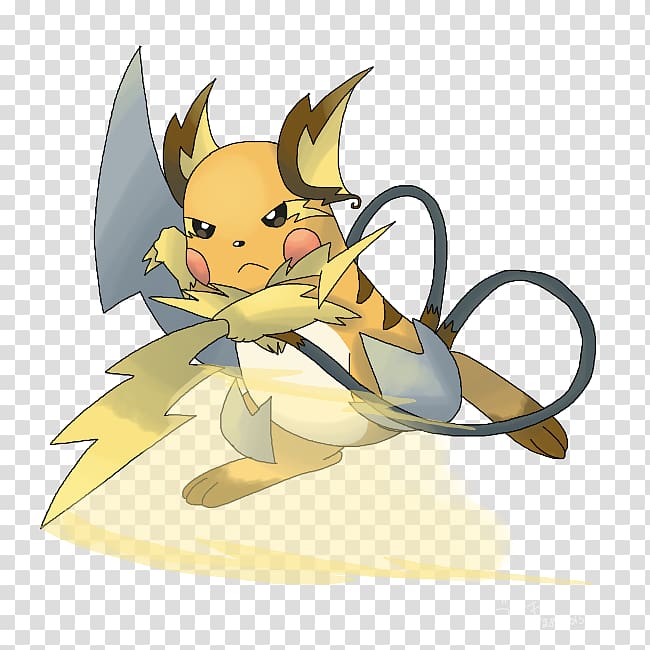 Raichu Pokémon Nintendo Creatures Art Style, pokemon transparent background PNG clipart