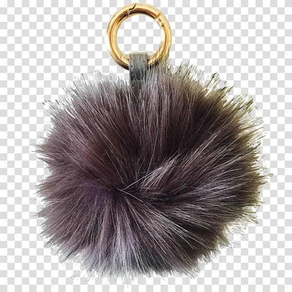 Fur clothing Key Chains, Pom Pom transparent background PNG clipart