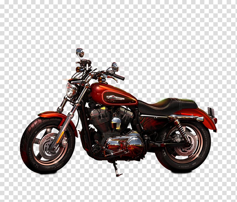 Cruiser Motorcycle accessories Harley-Davidson Sportster, motorcycle transparent background PNG clipart