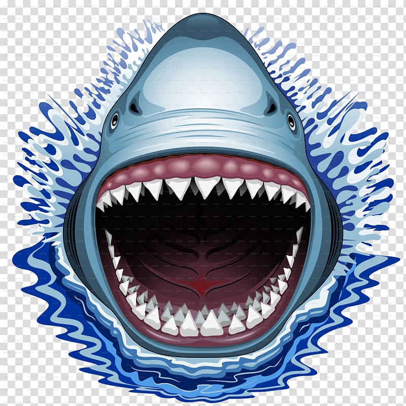 shark illustration, Shark Jaws Jeep Wrangler Car, sharks transparent background PNG clipart