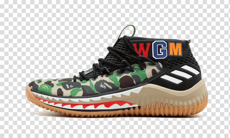 Adidas x Bape Dame 4 Panton/ Ftw White/ Core Black adidas Dame 4 A ...