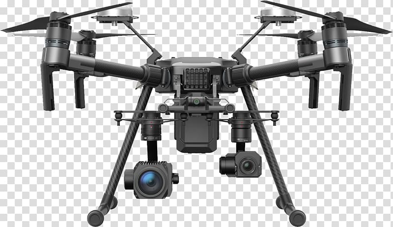 Unmanned aerial vehicle Aircraft DJI Quadcopter Real Time Kinematic, aircraft transparent background PNG clipart