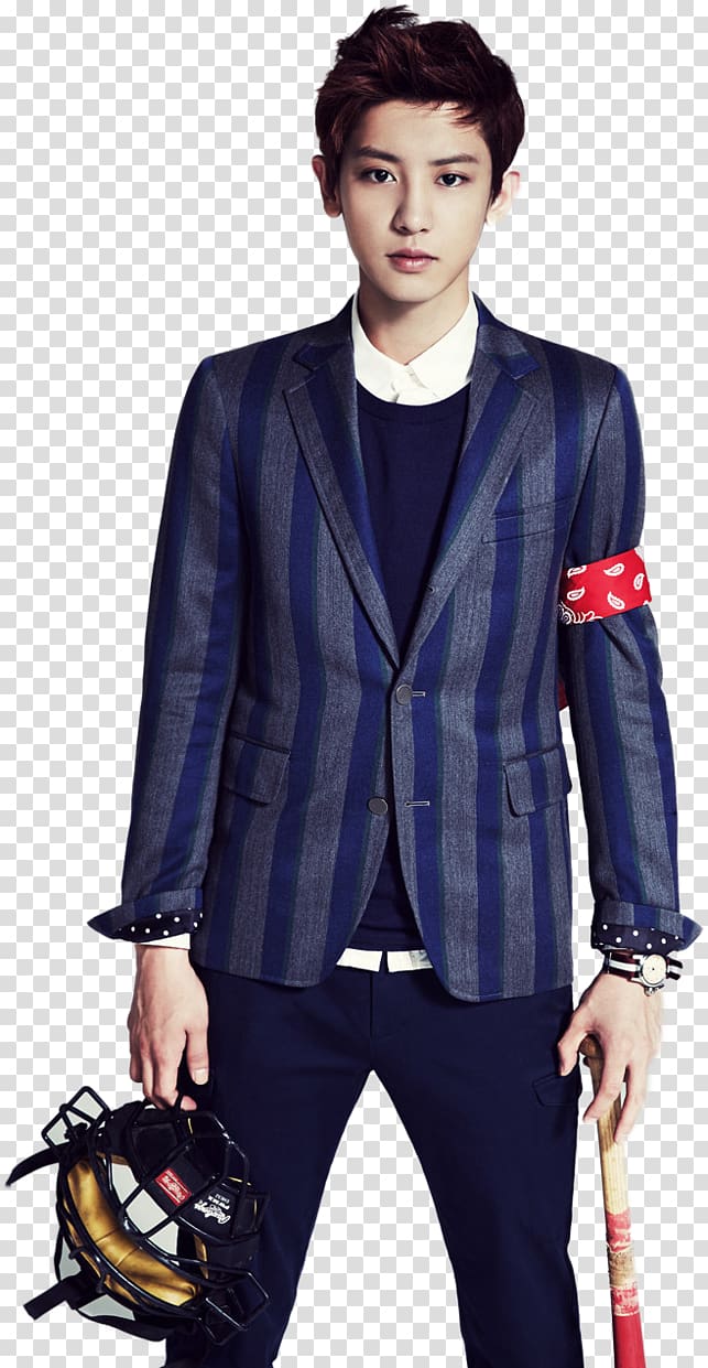 Chanyeol EXO K-pop South Korea Rapper, actor transparent background PNG clipart