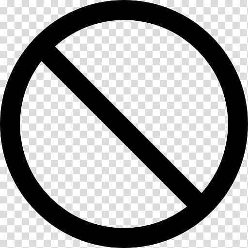 No symbol Sign , not allowed transparent background PNG clipart