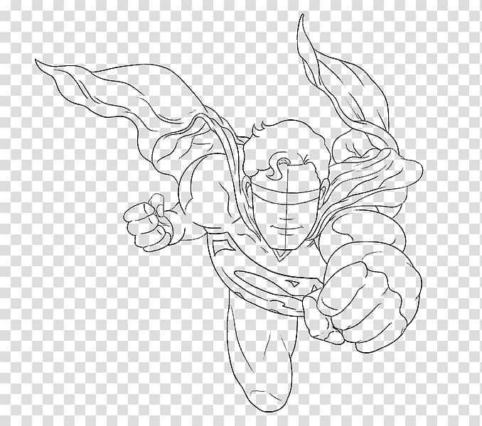 Superman logo Drawing Cartoon Sketch, chibi superman transparent background PNG clipart