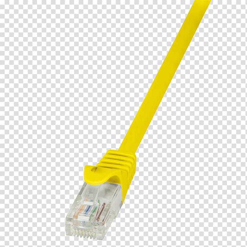 Category 6 cable Twisted pair RJ45 Networks Cable CAT 5e UTP incl. detent LogiLink Patch cable Category 5 cable, Patch Cable transparent background PNG clipart