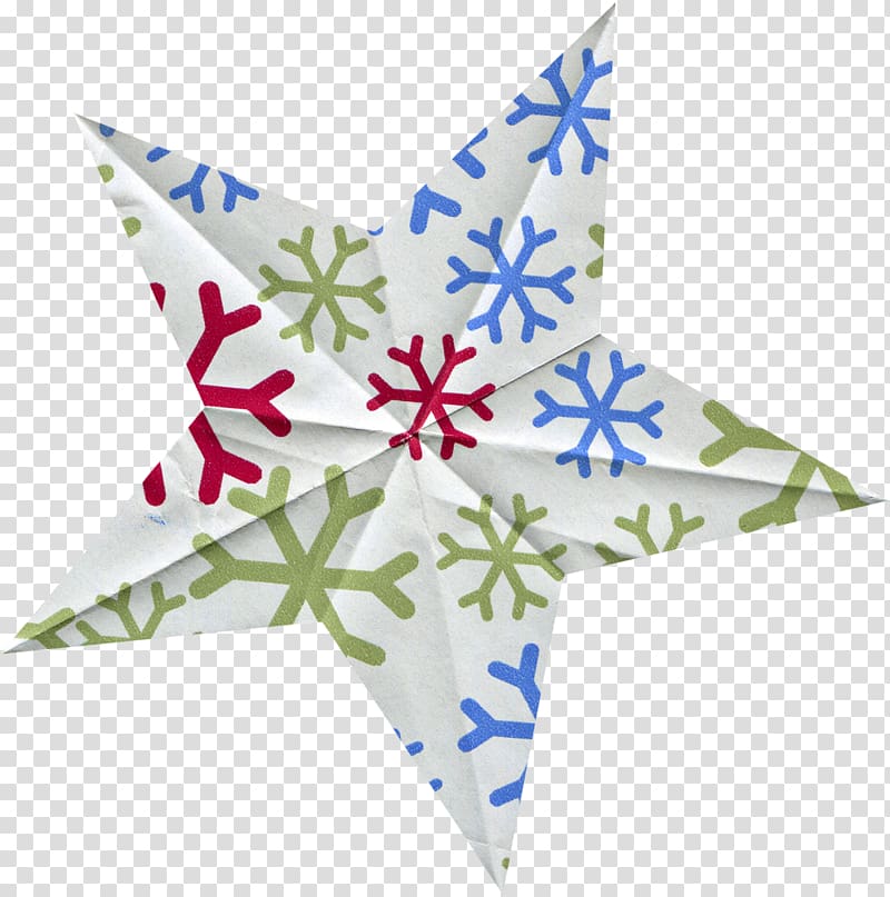 Snowflake Pentagram Euclidean Pattern, Snowflake pattern five-pointed star transparent background PNG clipart