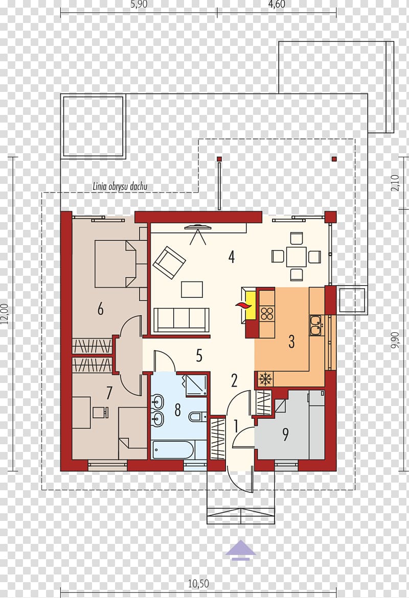 House Bedroom Floor plan Square meter, house transparent background PNG clipart