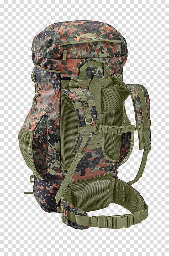 Backpack Bag Flecktarn Military Zipper, backpack transparent background PNG clipart