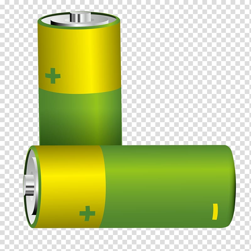 green battery clipart