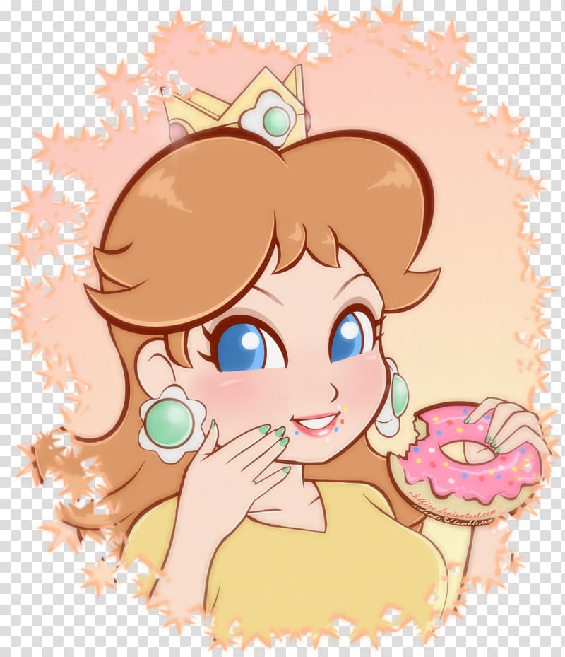 Rangiku Matsumoto Princess Daisy Cartoon Character, delicious transparent background PNG clipart