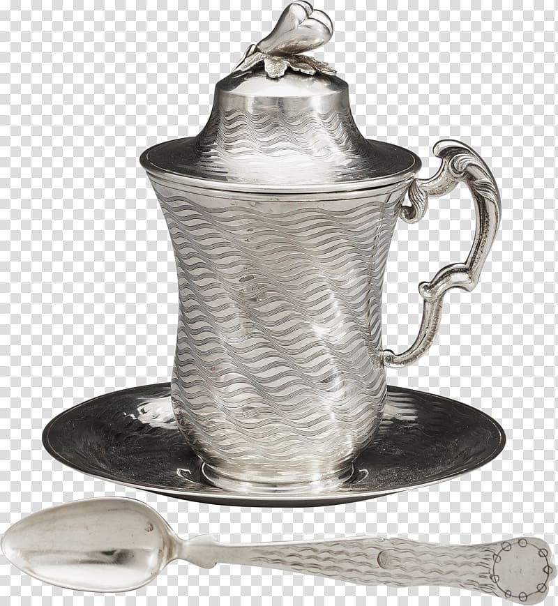 Tableware Mug Plate Cutlery, spoon transparent background PNG clipart