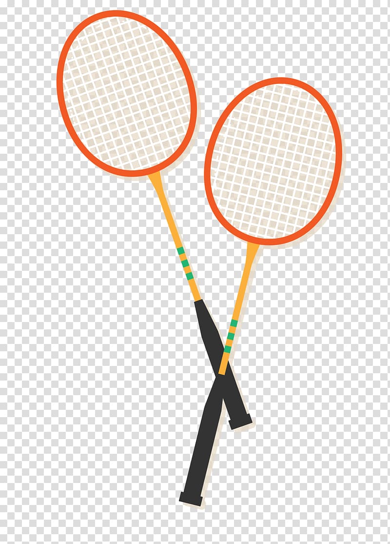 Badmintonracket Icon, Badminton racket transparent background PNG clipart