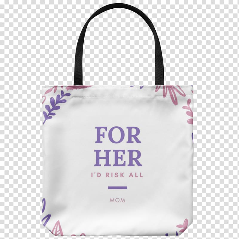 Tote bag Mother Daughter Father Child, inspirational quotes for daughters transparent background PNG clipart