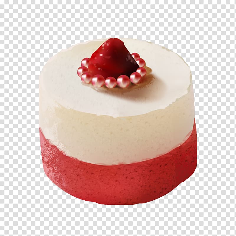 Ice cream Strawberry cream cake Strawberry pie, Strawberry Cake transparent background PNG clipart