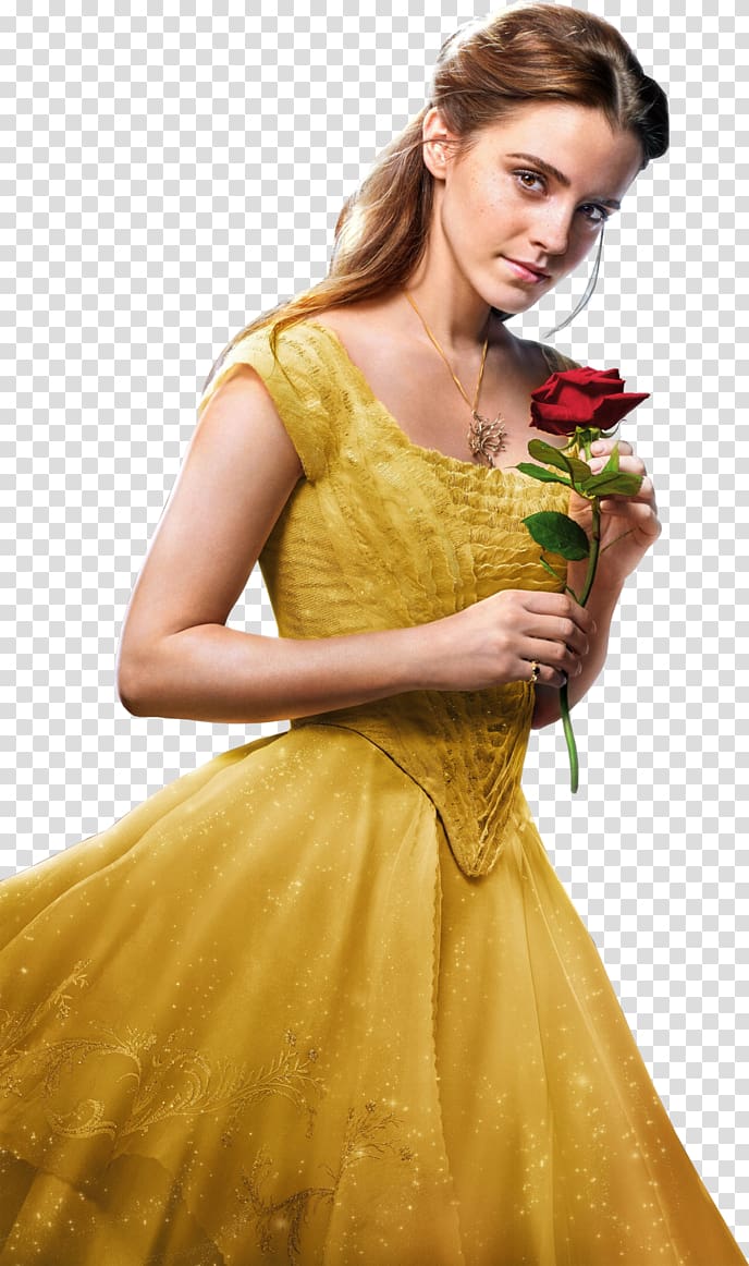 Beauty and the Beast Emma Watson as Belle illustration, Emma Watson Belle Beauty and the Beast Disney Princess, emma watson transparent background PNG clipart