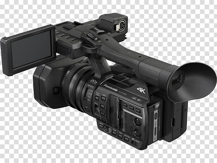 Panasonic HC-X1000 Digital video 4K resolution Camcorder Video Cameras, camera 4k transparent background PNG clipart