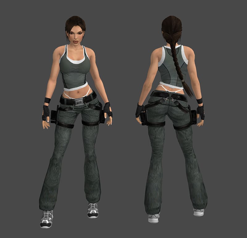 Tomb Raider: Anniversary Lara Croft Casual Clothing, lara croft transparent background PNG clipart