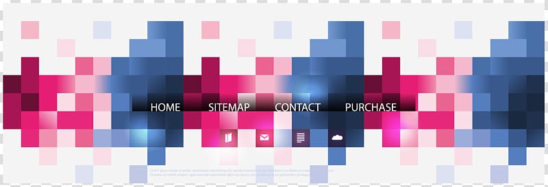 Graphic design Web banner Euclidean , Element network technology banner transparent background PNG clipart