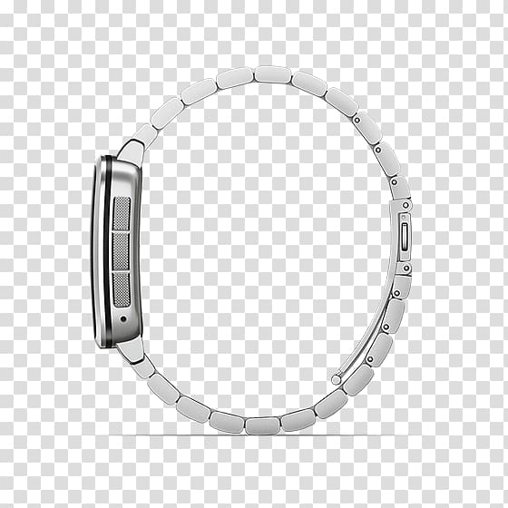 Pebble Time Steel Silver Smartwatch, windows smartphone watches transparent background PNG clipart