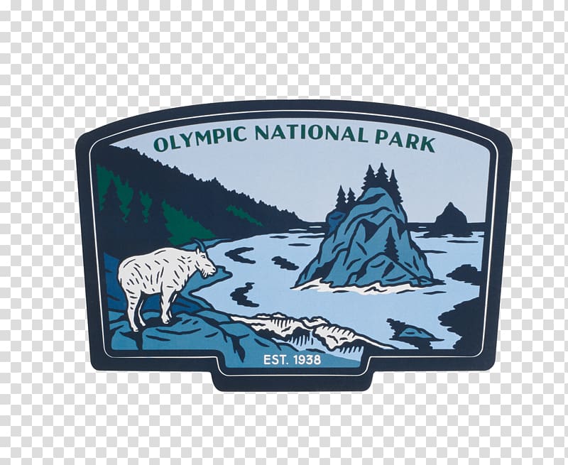 Olympic National Park Yosemite National Park Embroidered patch Embroidery, olympic material transparent background PNG clipart