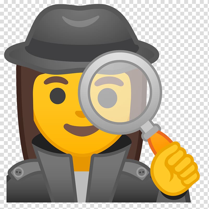Detective Private investigator Computer Icons Police officer Emoji, Emoji transparent background PNG clipart