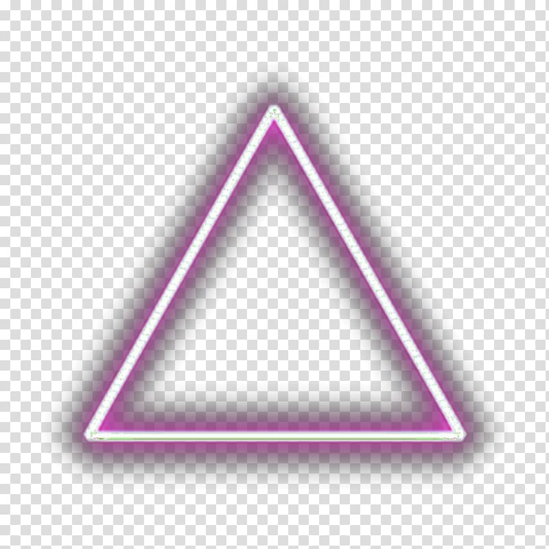 Triangle Portable Network Graphics Desktop Light, Neon triangle transparent background PNG clipart