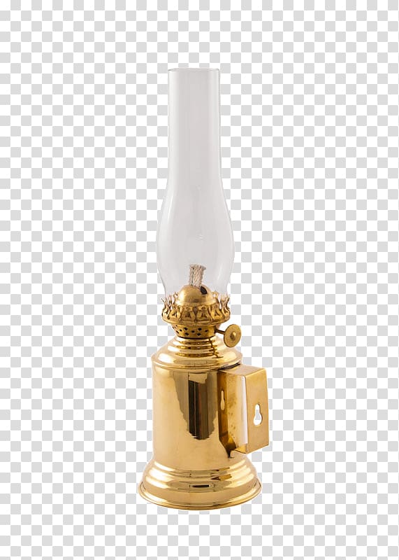 Lighting Lantern Oil lamp Kerosene lamp, Brass transparent background PNG clipart