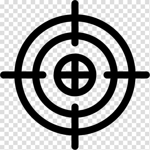 Computer Icons Shooting target Bullseye Symbol, symbol transparent background PNG clipart