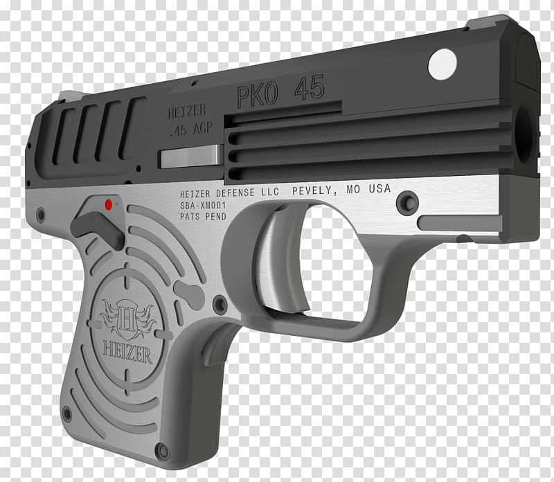 .45 ACP Semi-automatic pistol Automatic Colt Pistol Handgun Firearm, Handgun transparent background PNG clipart