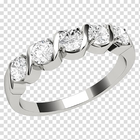 Diamond Wedding ring Eternity ring Princess cut, eternity diamond rings women transparent background PNG clipart