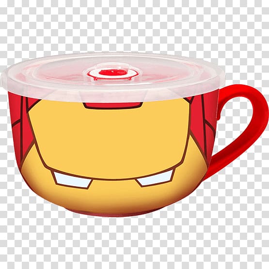 Coffee cup Iron Man Mug Pepper Potts Black Panther, Iron Man transparent background PNG clipart