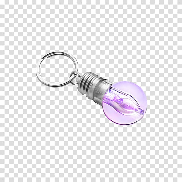 Key Chains Lamp Light-emitting diode Incandescent light bulb Plastic, lamp transparent background PNG clipart