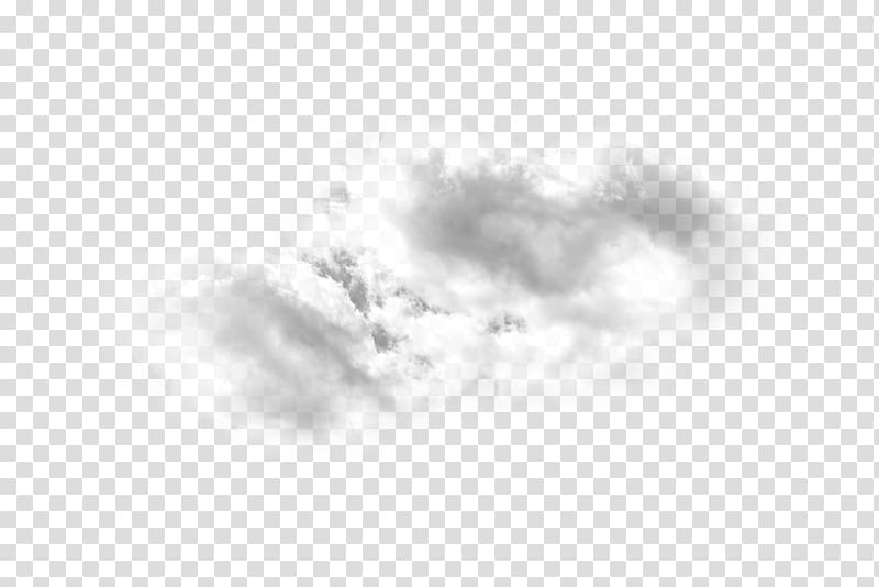 cumulus clouds , Black and white Sky Daytime Pattern, Smoke transparent background PNG clipart