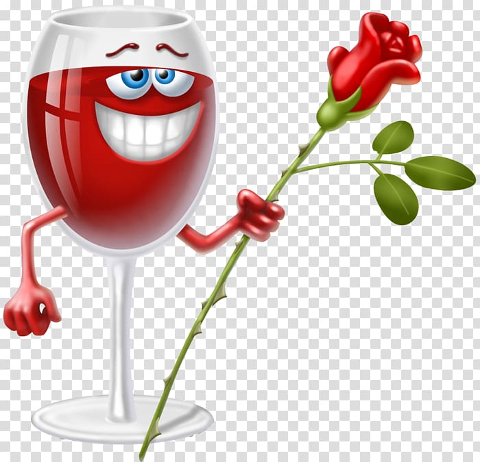 Red Wine Smiley Emoticon , wine transparent background PNG clipart