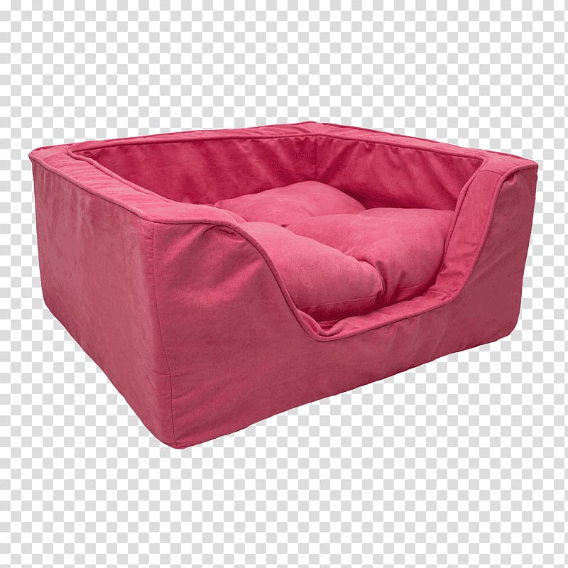 Dog Bed Pet Pillow Couch, pink sofa transparent background PNG clipart
