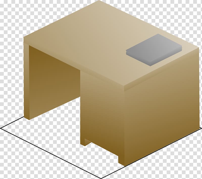 Computer desk Isometric projection , desk transparent background PNG clipart