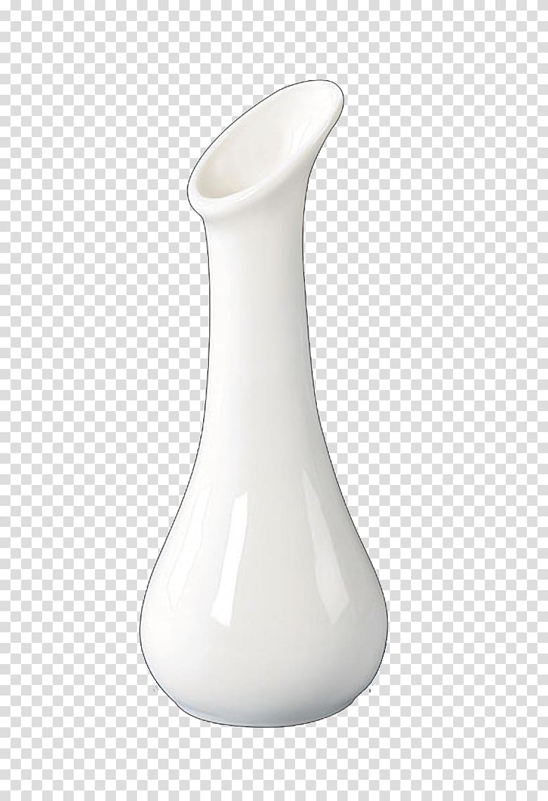 Vase White, Simple Vase transparent background PNG clipart