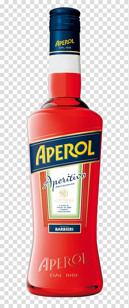 Liqueur Aperol barbieri 1 litre Vodka Product, vodka transparent background PNG clipart