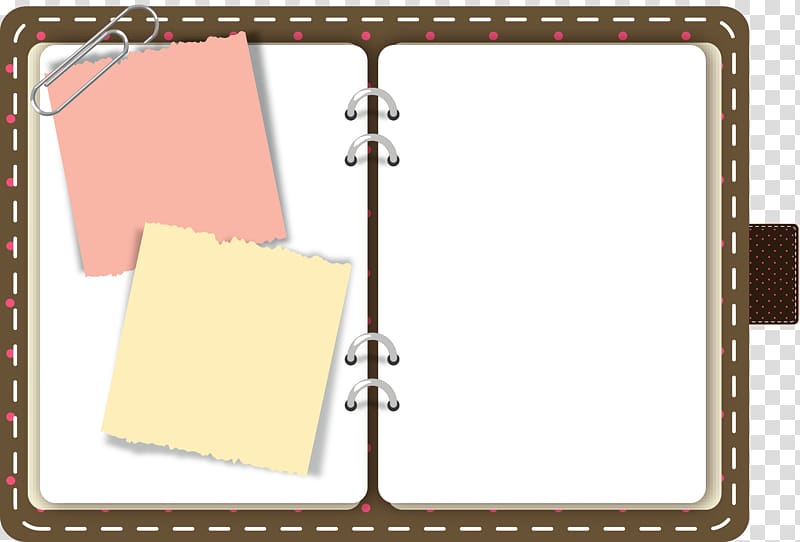 Diary , sticky note transparent background PNG clipart