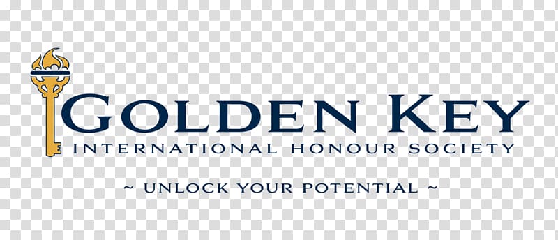 Golden Key International Honour Society Honor society State University of New York at Fredonia Student, Golden Tagline transparent background PNG clipart