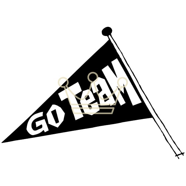 Pennant Team , Go Team transparent background PNG clipart