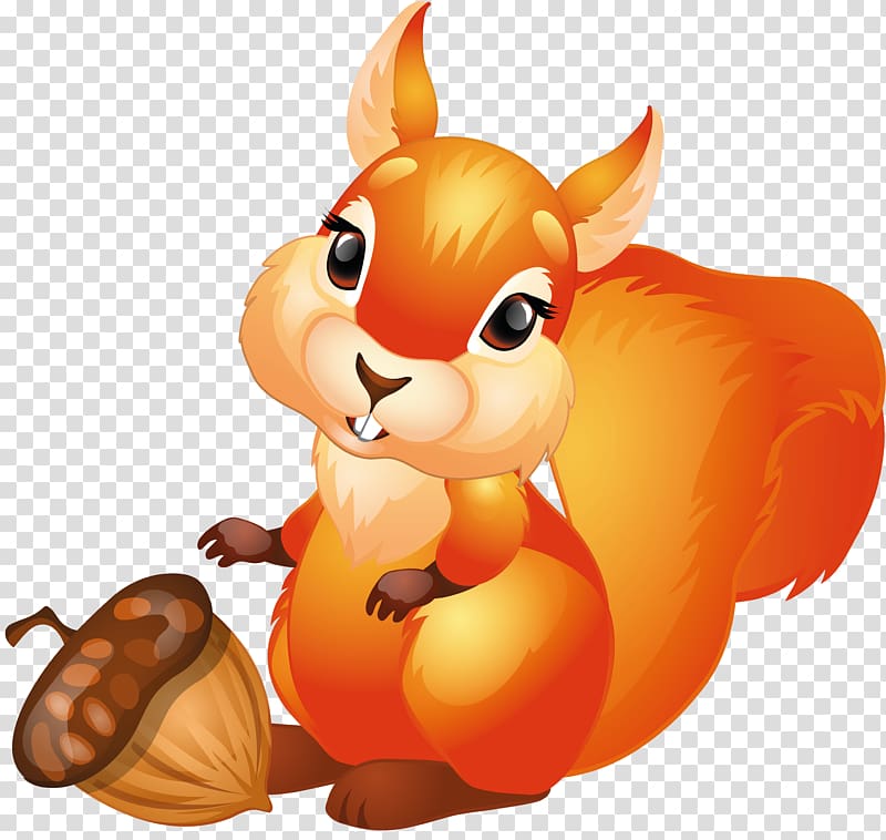 Red squirrel Tree squirrels , animal collection transparent background PNG clipart