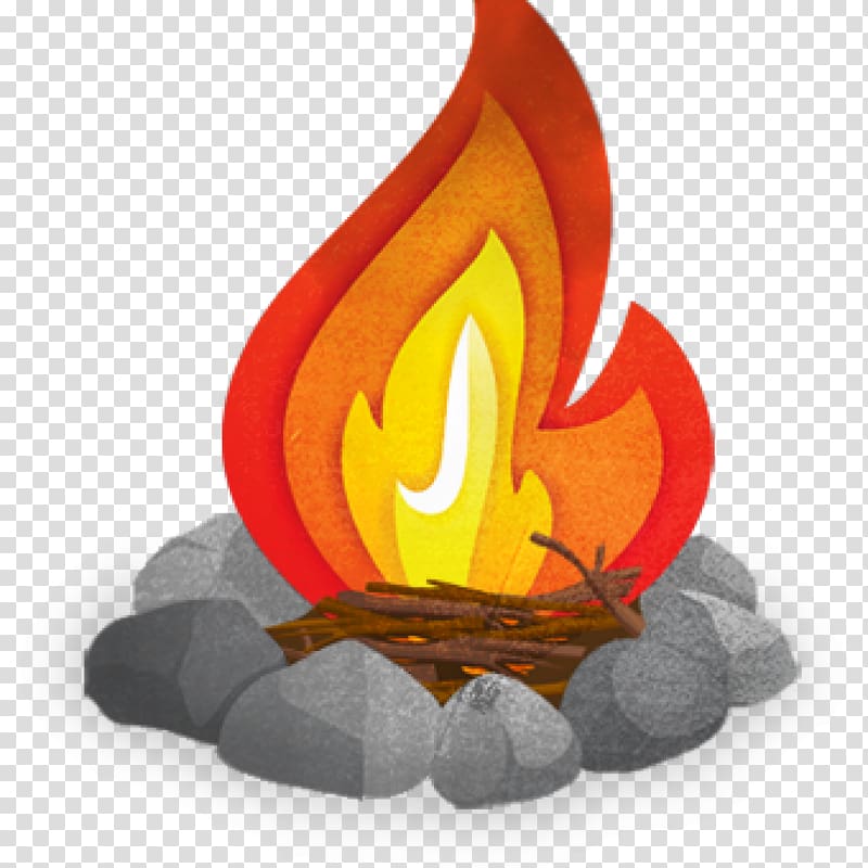 Campfire Camping food S\'more , campfire transparent background PNG clipart