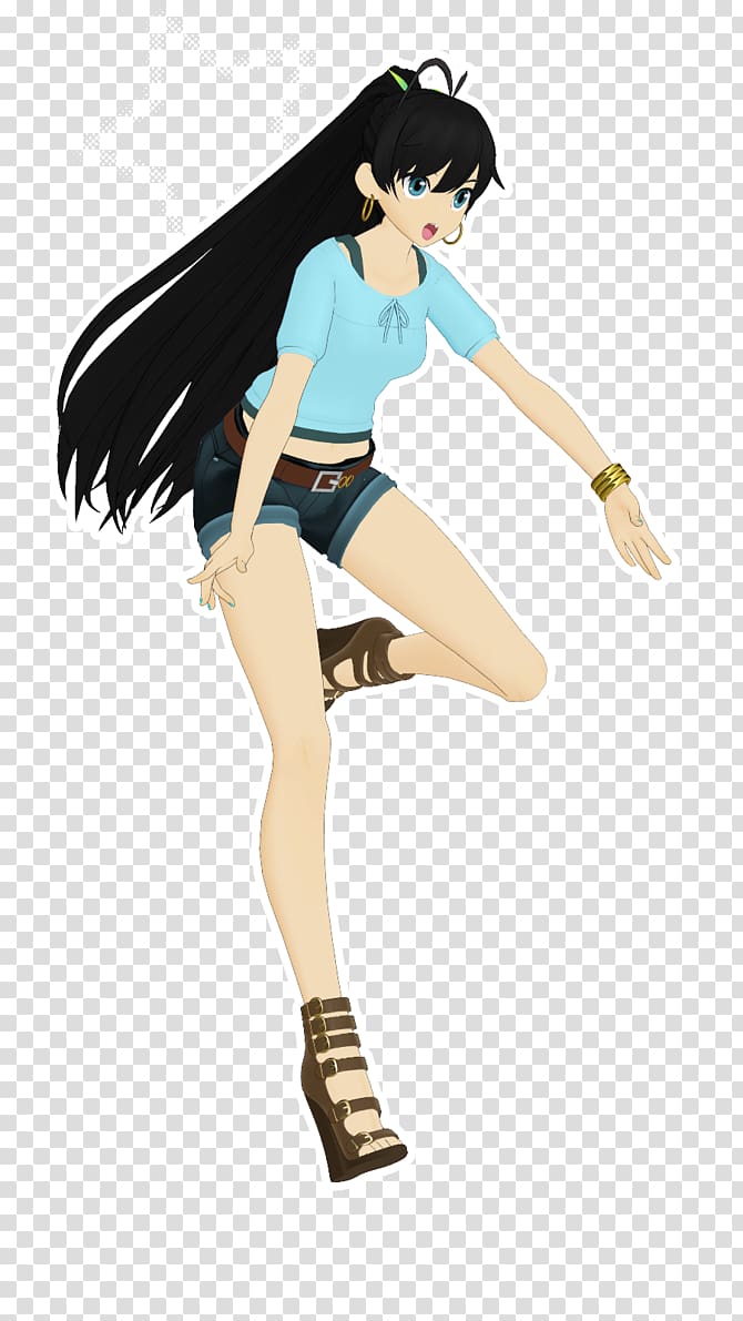 MikuMikuDance Hibiki Character, idolmaster transparent background PNG clipart MikuMikuDance Hibiki Character, idolmaster transparent background PNG clipart