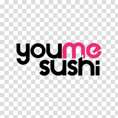 you me sushi , YouMeSushi Logo transparent background PNG clipart