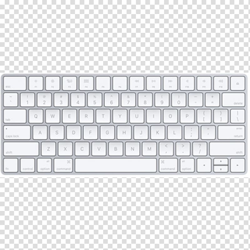 Computer keyboard Apple Keyboard MacBook Magic Keyboard Apple Wireless Keyboard, macbook transparent background PNG clipart