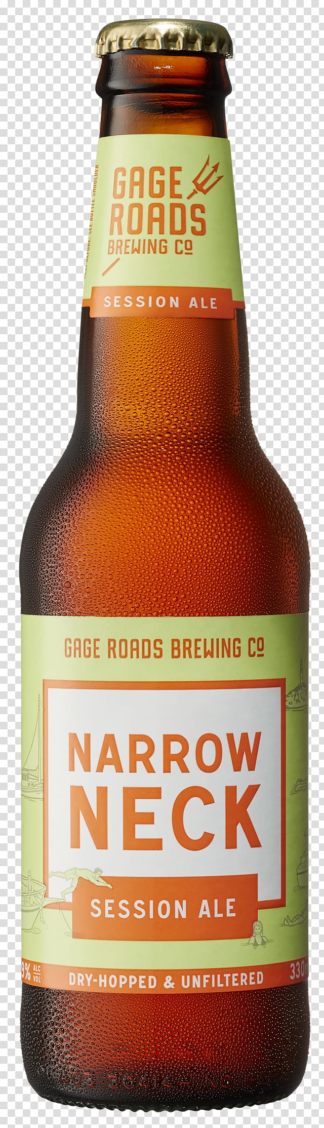 Ale Gage Roads Brewing Company Beer bottle Lager, beer transparent background PNG clipart
