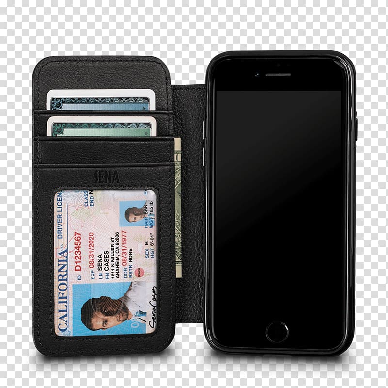 iPhone X iPhone 6 IPhone 8 Apple iPhone 7 Plus Leather, BOOK CASE transparent background PNG clipart