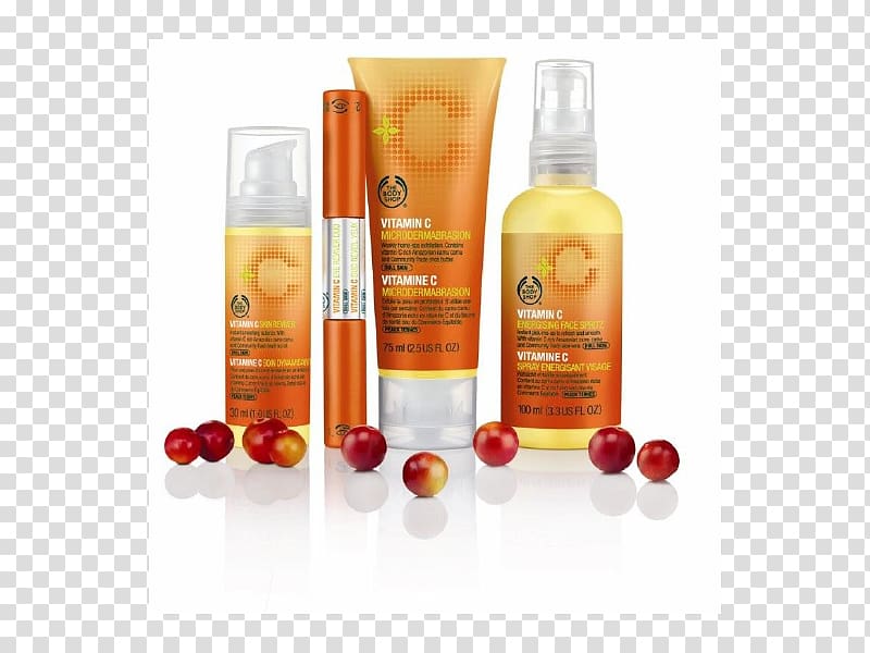Lotion Vitamin C The Body Shop Serum, Face transparent background PNG clipart
